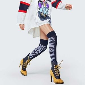 Moschino Knee High Socks